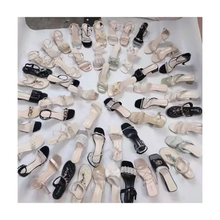 WD164 High Quality Transparent ladies shoes Summer Spring popular confortable sandal woman slippers sandals  heel