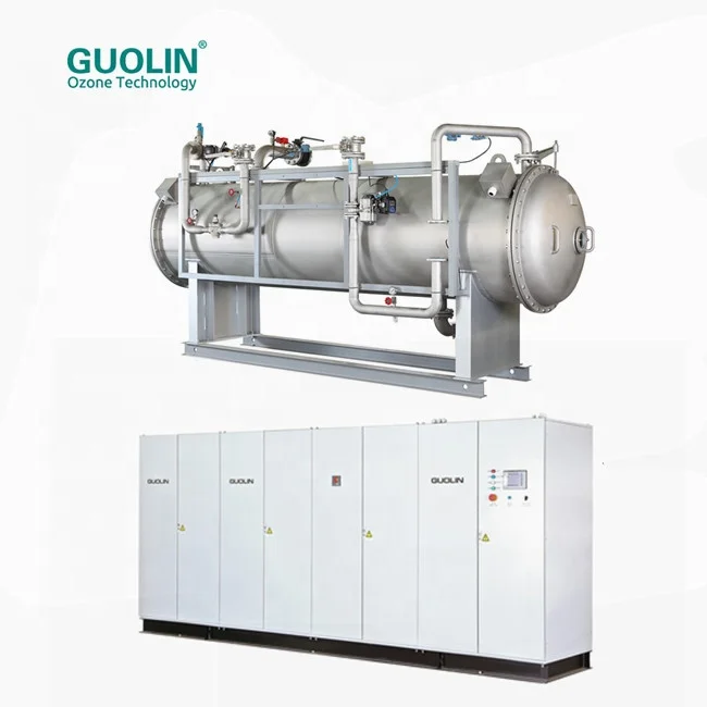Большой генератор озона для озонации воды в системах очистки воды и сточных вод, 100 кг, 80 кг, 50 кг