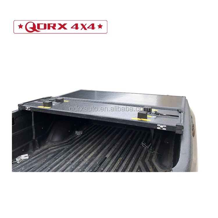 Top Quality Aluminum Hard Tri Fold Truck Tonneau Covers Truck Bed Cover For Toyota Tundra 2014-2018 6.5 Ft Bed