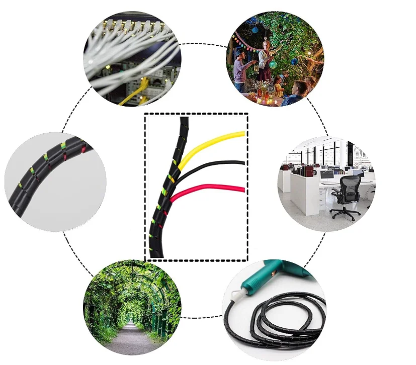 JDD CRG9600 -0030 soft silicone spiral wire wrap manufacturer supplier wholesaler