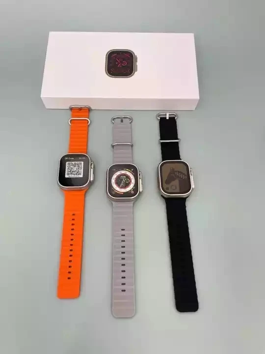 Original H11 Ultra 8 Smart Watch 1:1 Real Screw 49mm IWO Series 8 NFC Wireless IP68 Waterproof Smartwatch