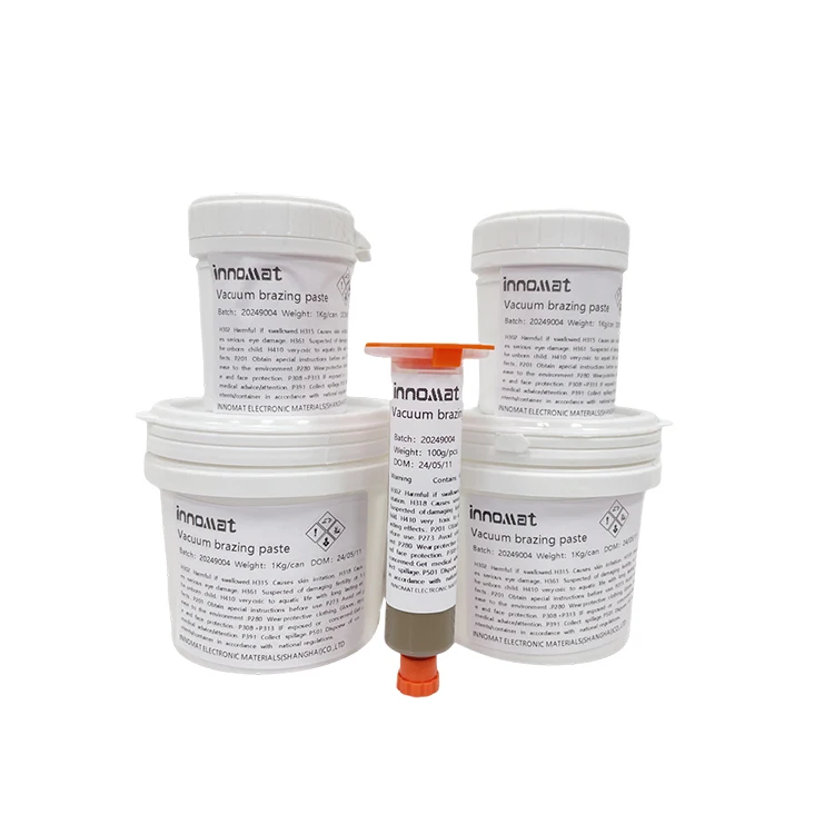 Cheap Price Ceramic Silver-Based Brazing Paste AgCuTi Vacuum Active Solder Paste For Sale