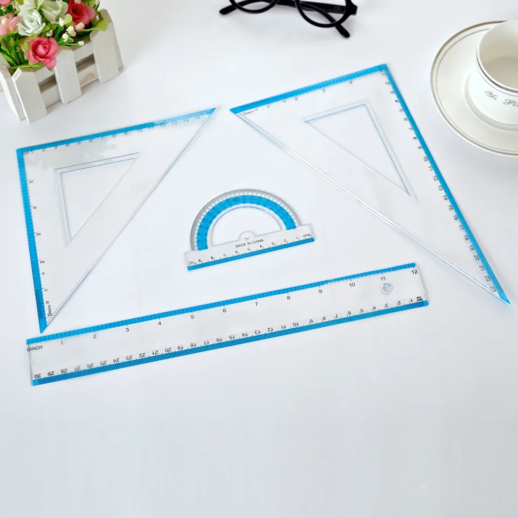 30 см пластиковая недорогая треугольная