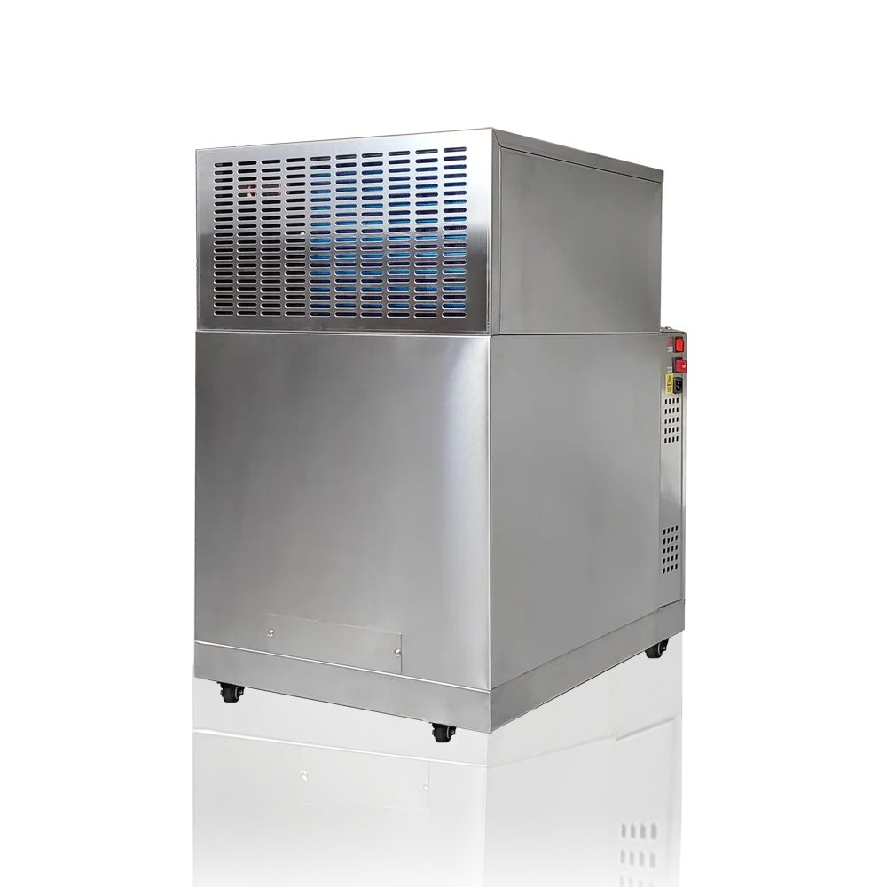 post mix soda fountain tower unit with under counter chiller to dispense carbonated soda drinks