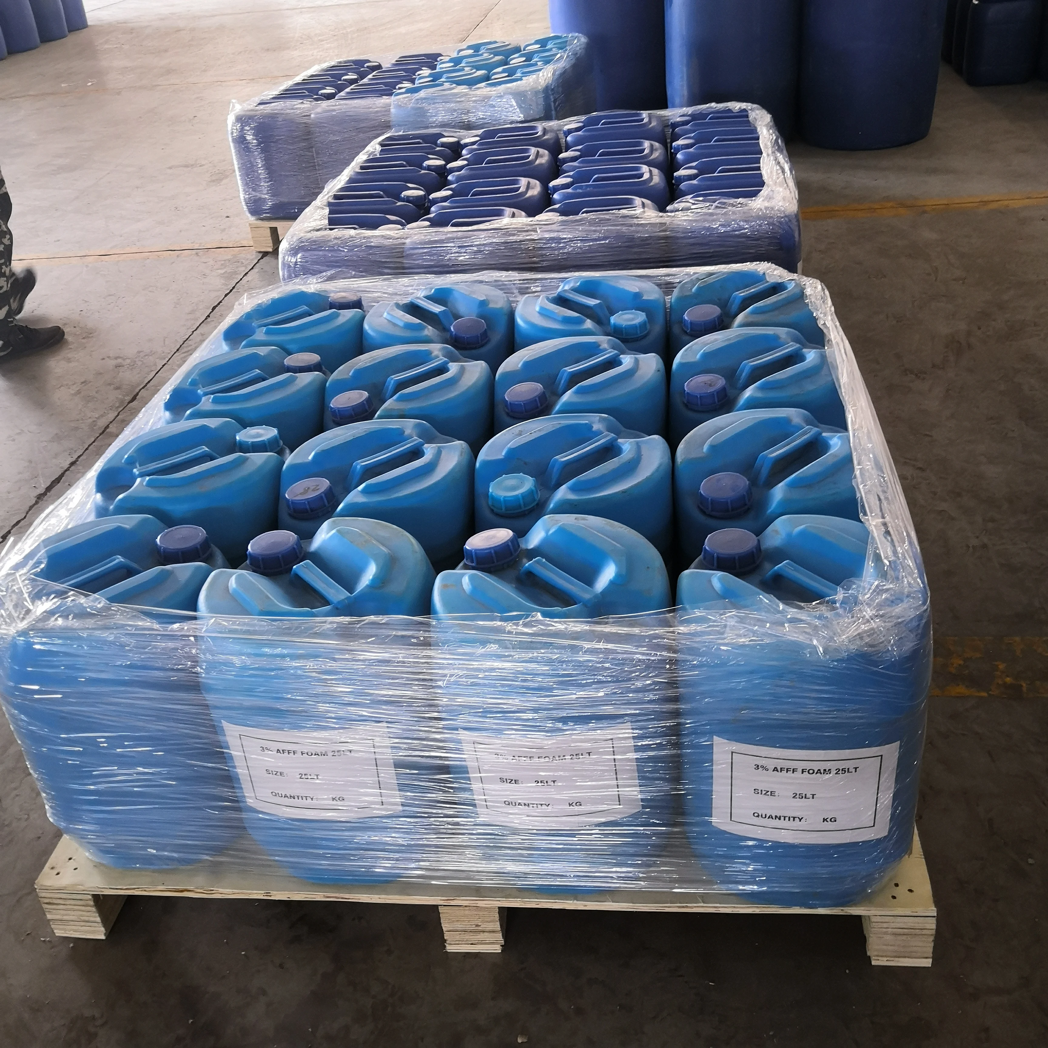 3%and 6% afff foam agent barreled filled foam extinguisher  barreled