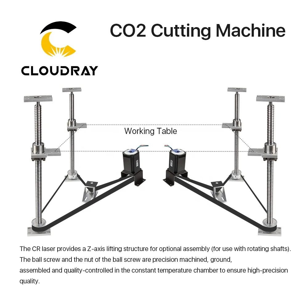  Cloudray 100 Вт мини лазерный станок для резки металла