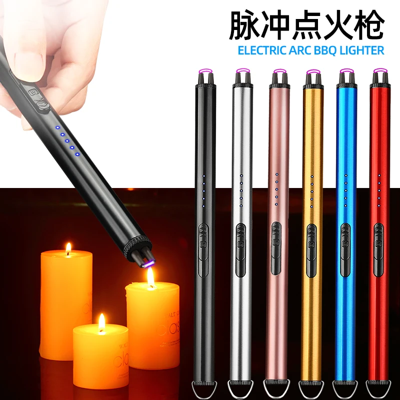 Mini USB electric arc ignition gun kitchen igniter outdoor barbecue camping lighter windproof wholesale
