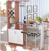 Simple Unique High Bar Table Using in Living Room