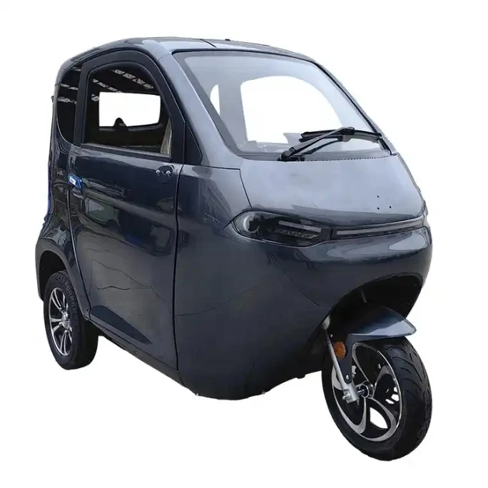 Hot sale electric closed tricycle 1500w chinese electric tricycle 60v battery with automatic door and window