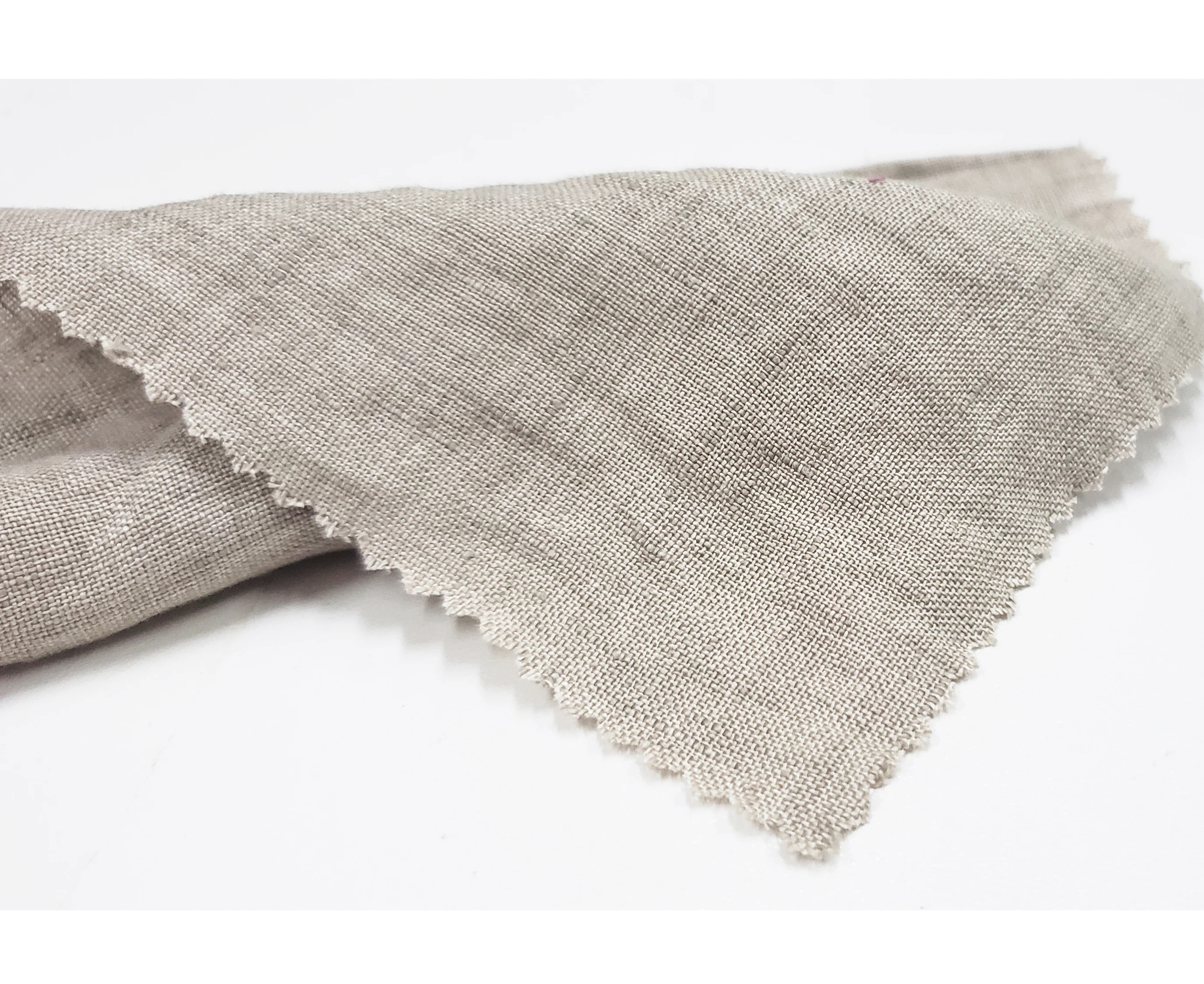 #8550 Hemp Natural Grey Linen Duvet Covers Cloth Short Bedding Material Throw By The Yard Fiber Bed  Linen Fabric Pure