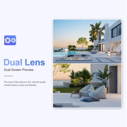 camera 4K WiFi  Ip Camera  4X 10x Optical Zoom Solar Battery Dual Lens Waterproof Security Surveillance Automatic Track HD Cam