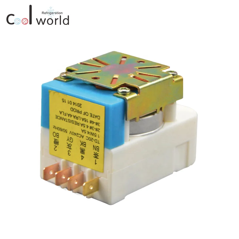 TD-20L 100/120V timer defrost thermostat for refrigerator spare parts