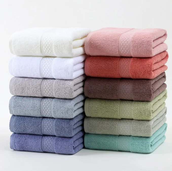 Высококачественные роскошные полотенца для лица из 100% хлопка с логотипом