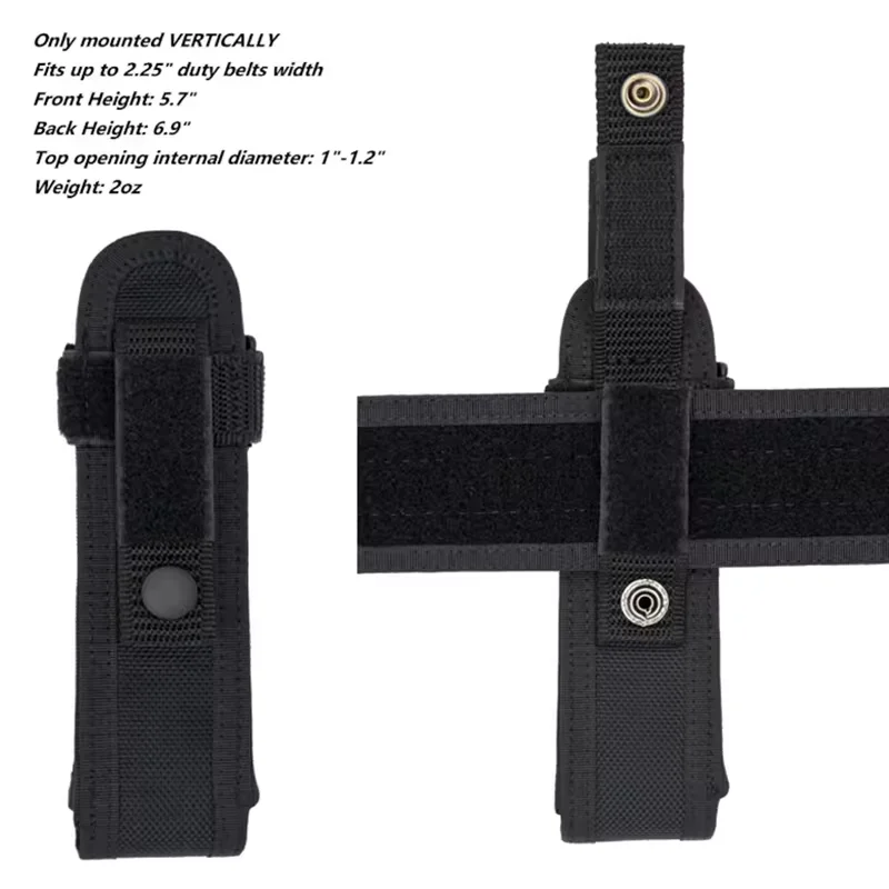 Tactical Universal Telescopic Baton Case Holster 360 Degree Rotation Extensible Baton Holder