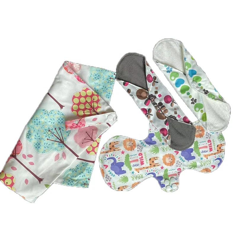 Super Brand Soft Comfortable Anti-slip Sanitary Napkin Washable Period Pads