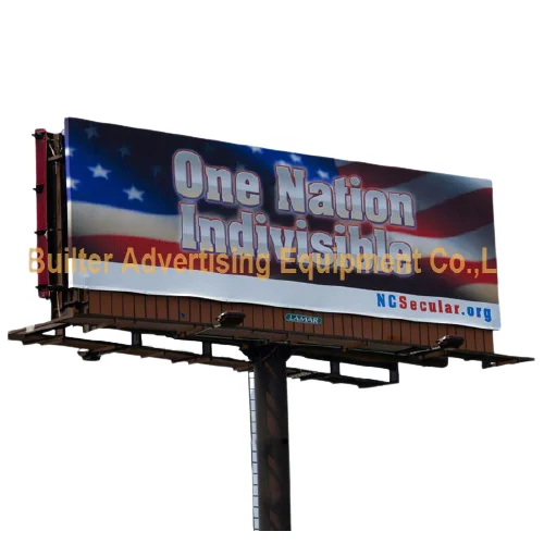 Вращающийся рекламный щит Tri-vision