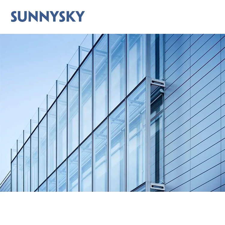 best seller pressure equalized modern types curtain wall with cost per sf