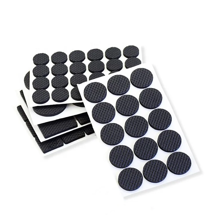Factory Price Customized Eco- Friendly Adhesive Multi Color Silicone Rubber Feet Pad