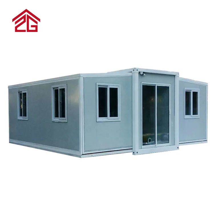 Prefabricated 39 M2 Modular House 2 Bedrooms Prefab Foldable Container Smart Homes Expandable Container House Customized Allstar