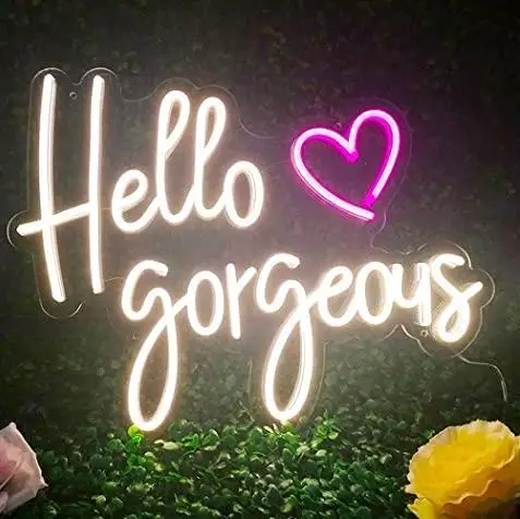 GIGO  Custom florists cafes shopping malls flame-retardant neon billboards wall neon signs