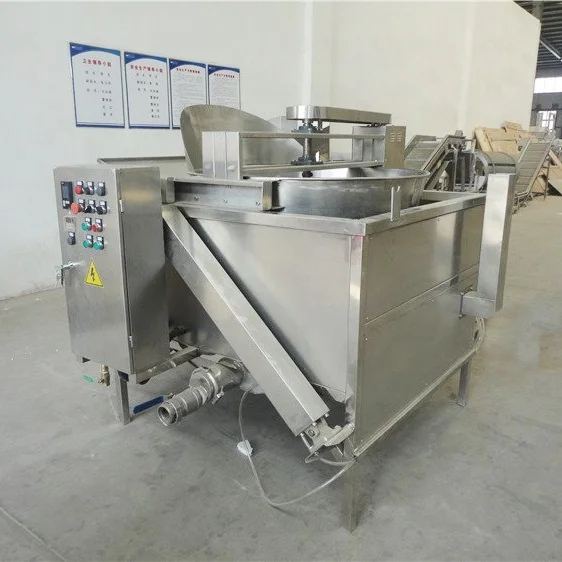 DBB20 empanadas frying machine industrial chifles banana chips batch fryer fried wheat snack making machine
