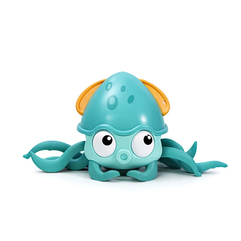 Wholesale New Plastic Summer Electric Water Creep Octopus Animal Bath Toys Set For Kids