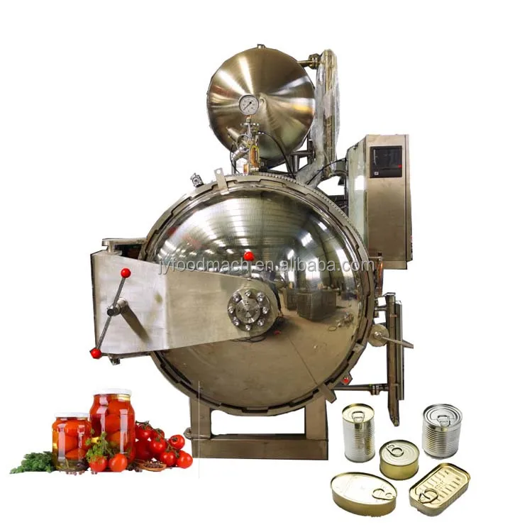 Steam Water Spray Retort Machine Water Retort Machine Water Spray Retort Machine For Milk Autoclave Food Industry