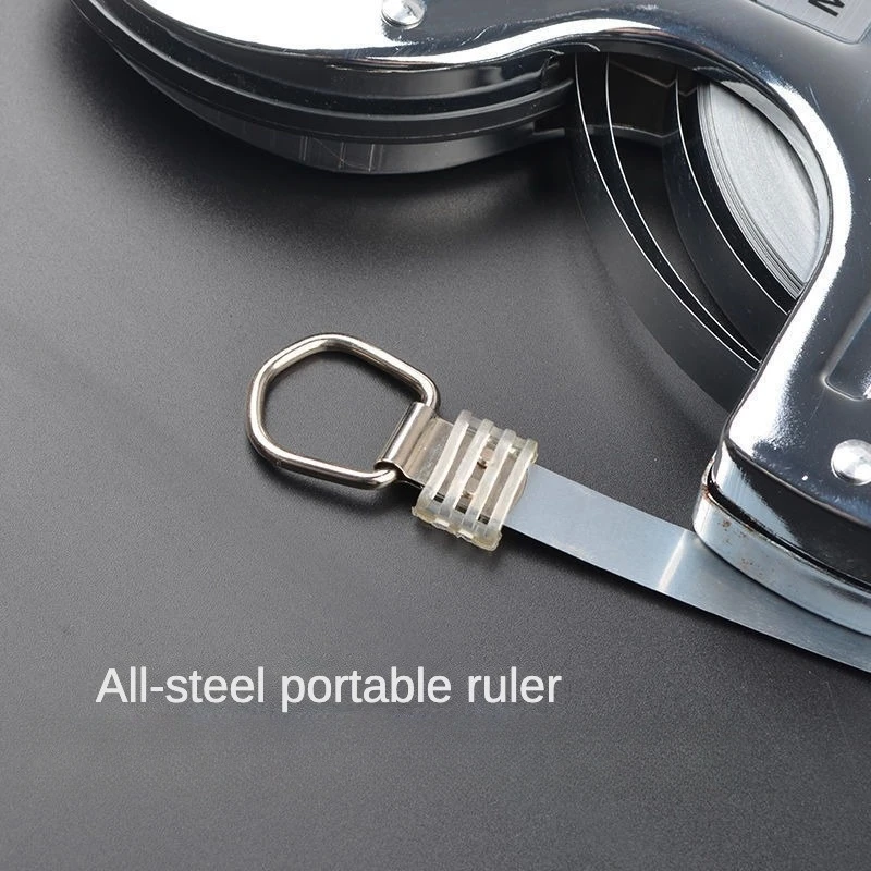 High Quality Steel 50 M 30m Steel Frame Tape 100m Waterproof Meter Tape Construction Engineering Measuring Tape