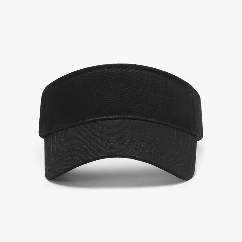 2024 Custom Logo Embroidery Outdoor Wholesale Printing Outdoor Visor Beach Adjustable Sun Cap Visor Hats
