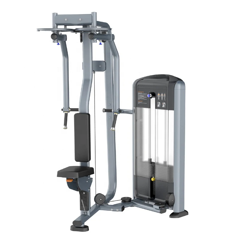 Factory Direct Sale Dip Chin Assist Machine Commercial Gym Pin Loaded Fitness Equipment Assisted Chin Up Dip Machine