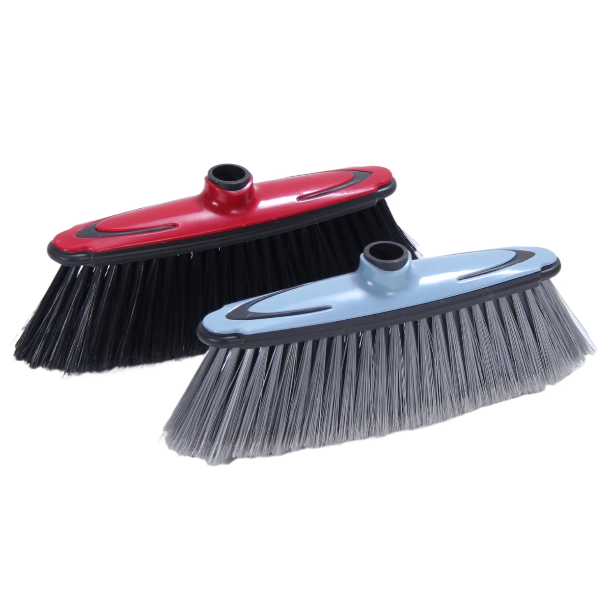 Wholesale Double Colour Broom Filament Heads Brush Floor Cleaning Sweeping Broom For Home