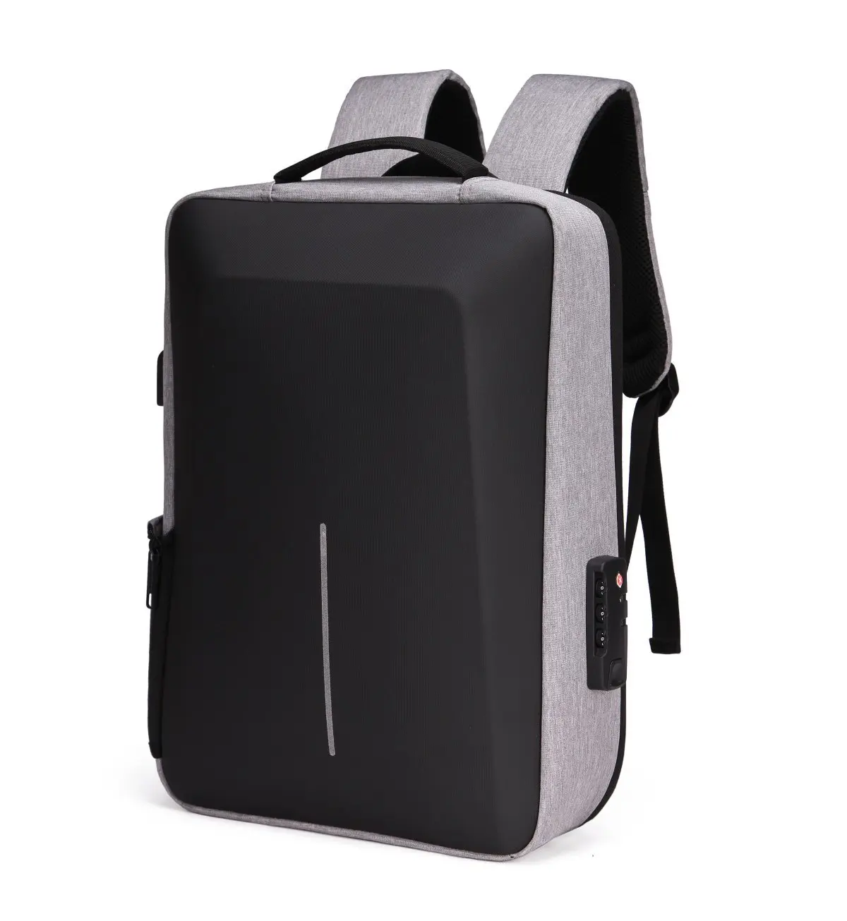 Anti-theft USB waterproof hard case Travel smart laptop motorcycle backpack man EVA shell backpack