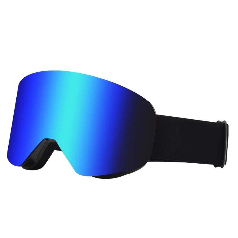 Clear Snowboard goggles magnet Snow Glasses UV anti fog magnetic fashion ski glasses