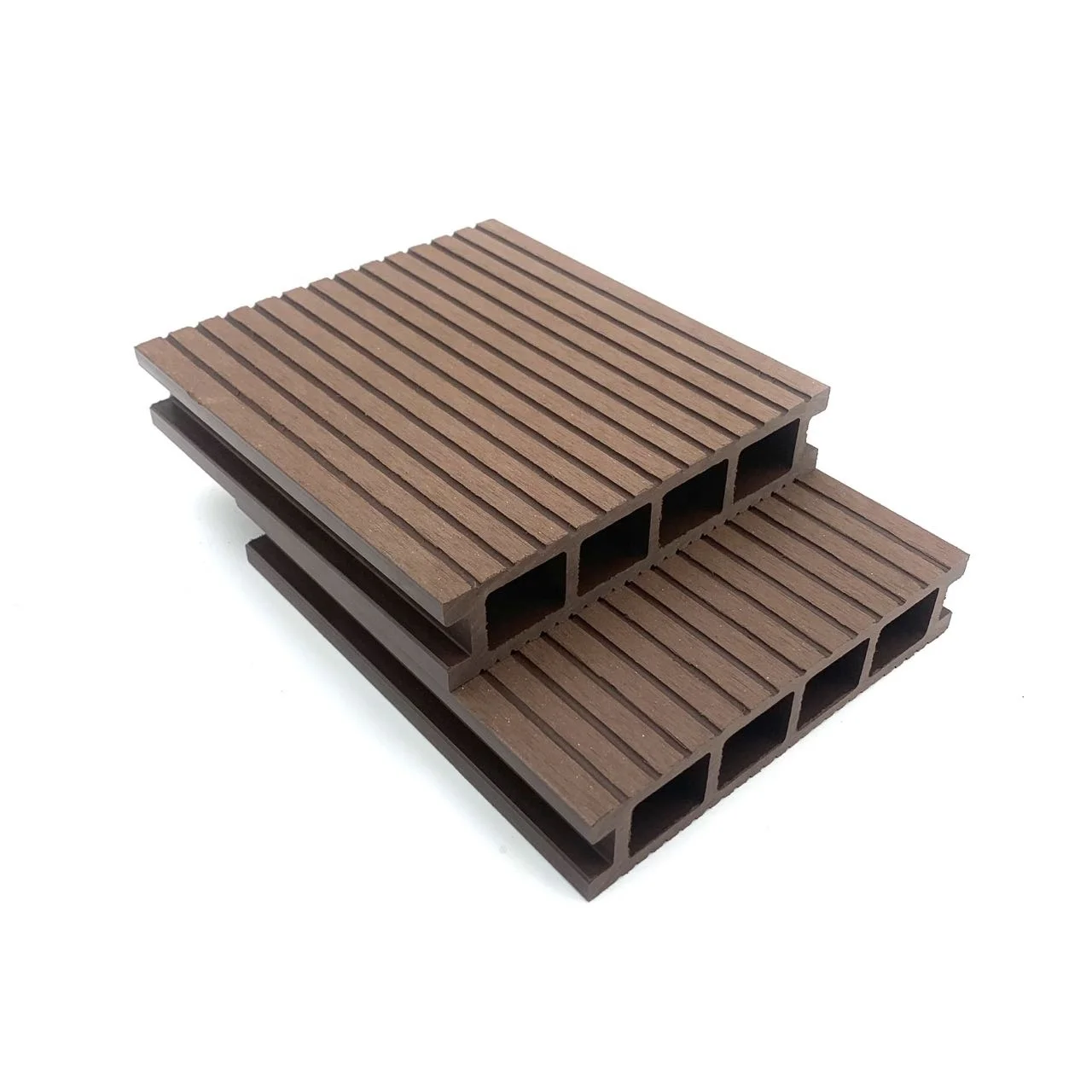 Co-extrusion WPC Decking Wood Plastic Composites Outdoor Decking Flooring
