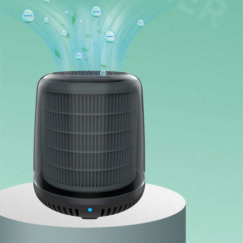 Wholesale Price Personal Portable Formaldehyde Removal  Household Office Desk Auto Anion Air Purifier