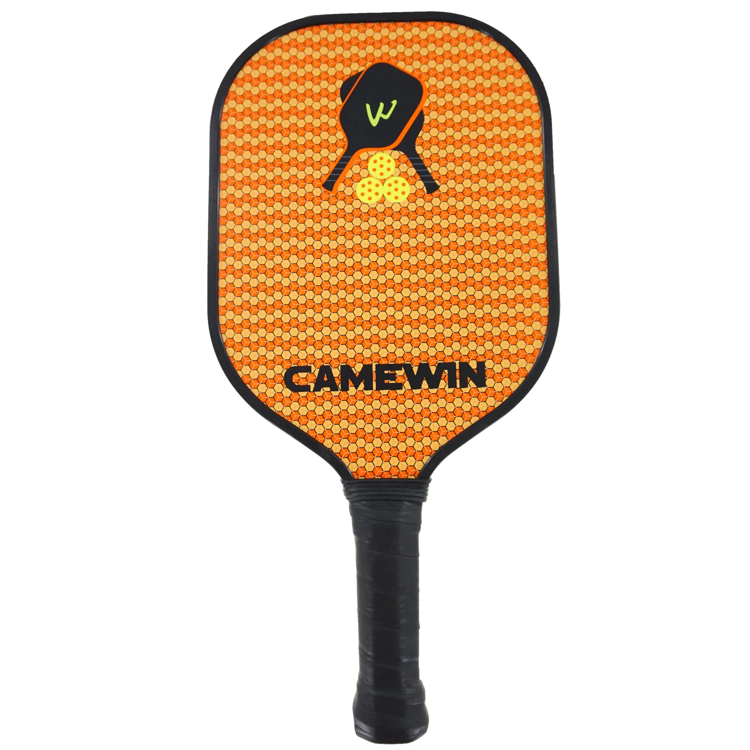 Lightweight Pickleball Paddle Racket with Composite Carbon OR Graphite Face