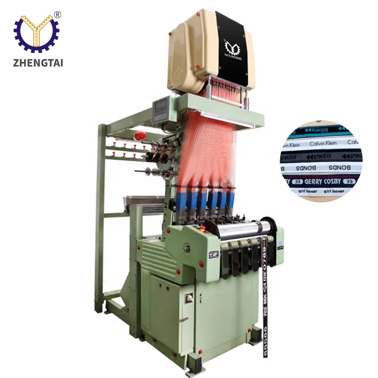 Zhengtai Electronic Bonas Jacquard Loom For Underwear Elastic Waistband Making Machine Computer Lingerie Straps Band