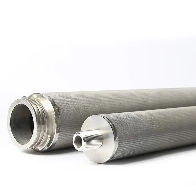 0.1 0.3 0.5 5 22 50 100 300 for Micron Filter Tube 304 316L Stainless Steel Sintered Filter Element