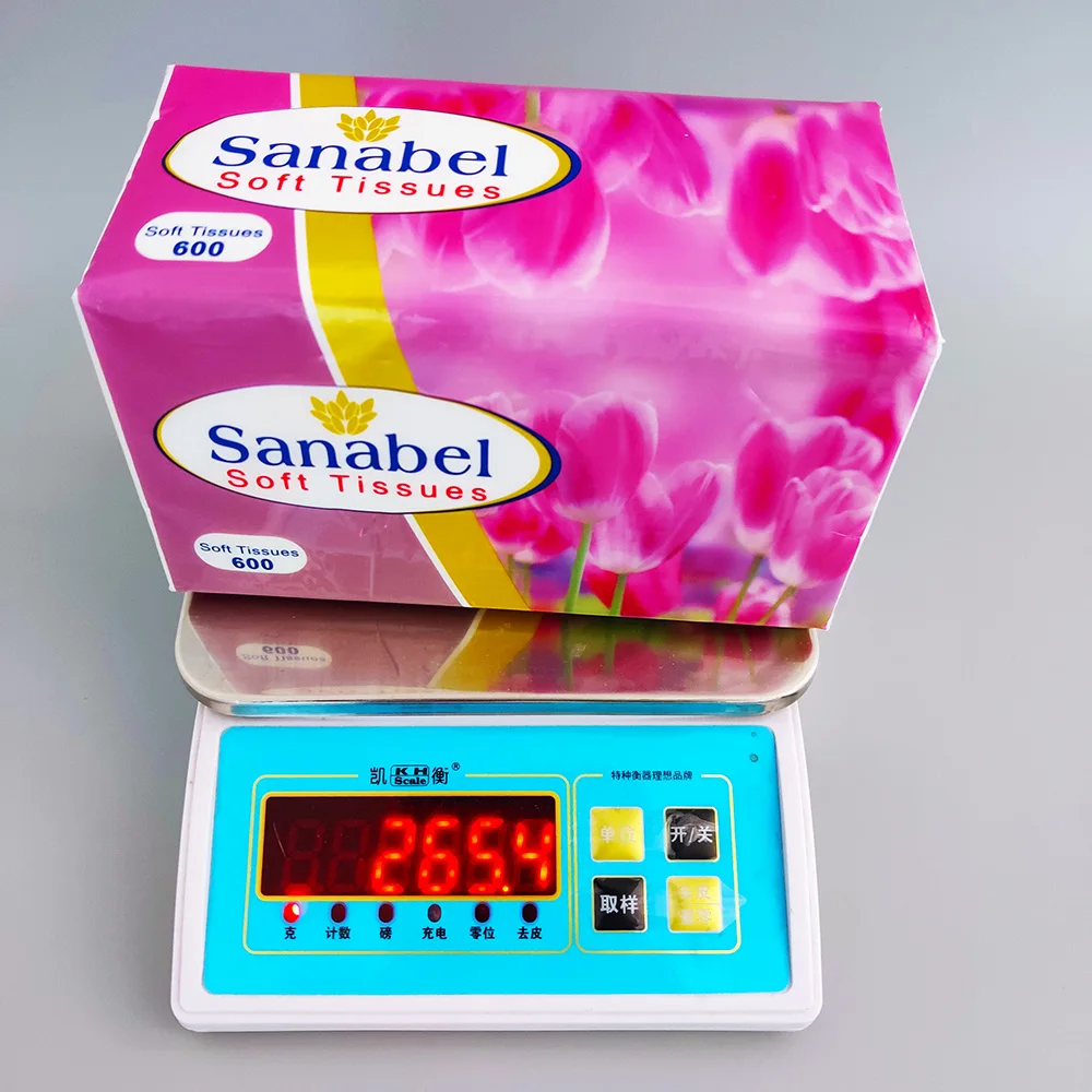 Soft pack OEM logo private label tissue paper and facial tissue for household