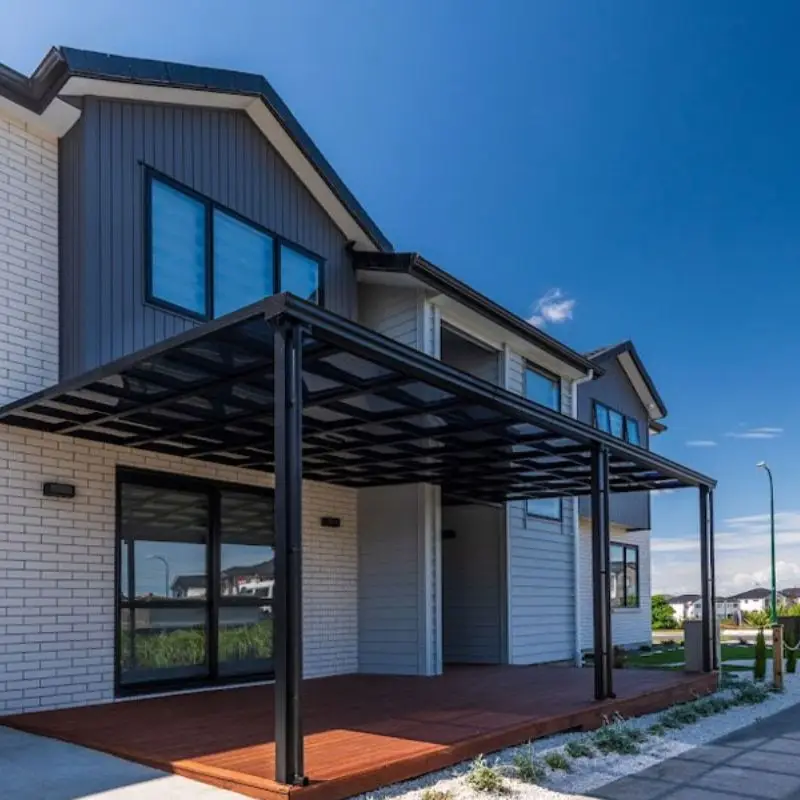 Garden Pergola Waterproof Polycarbonate Awning Canopy Outdoor Shade Aluminum Awnings