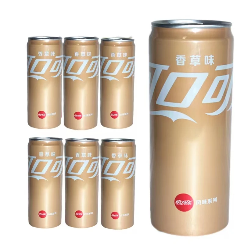 Консервированный напиток колы со вкусом ванили 330 мл * 24 газированный