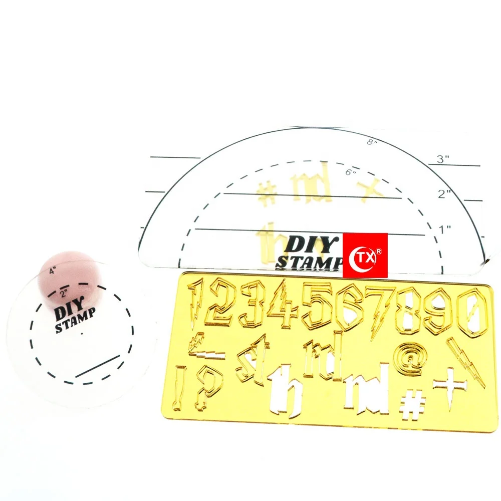 TX Pick Up Pad Rectangle and Round Cake Accessories Cookie Seal Embossing Cakes Decoration Baking Tool  For Cake Embosser