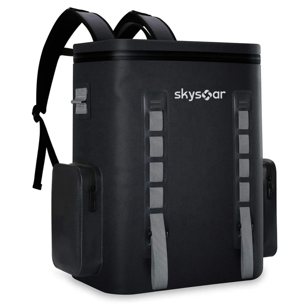 Factory ECO Friendly TPU Tarpaulin Leakproof Waterproof Cooler Bag Dry Bag Thermal Insulated Beer Food Delivery Cooler Backpack