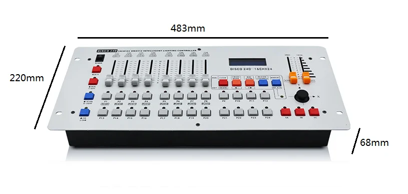Light Controller 240 DMX Console for  Club Disco Dj Bar Stage Lighting