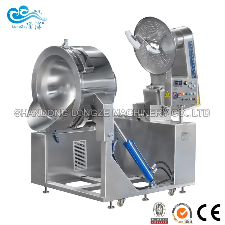 
Big capacity automatic industrial caramel flavored gas / electric popcorn machine commercial popcorn making machine 