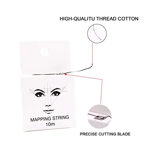 10m Mapping String Eyebrow Marker Thread Ink Ruler