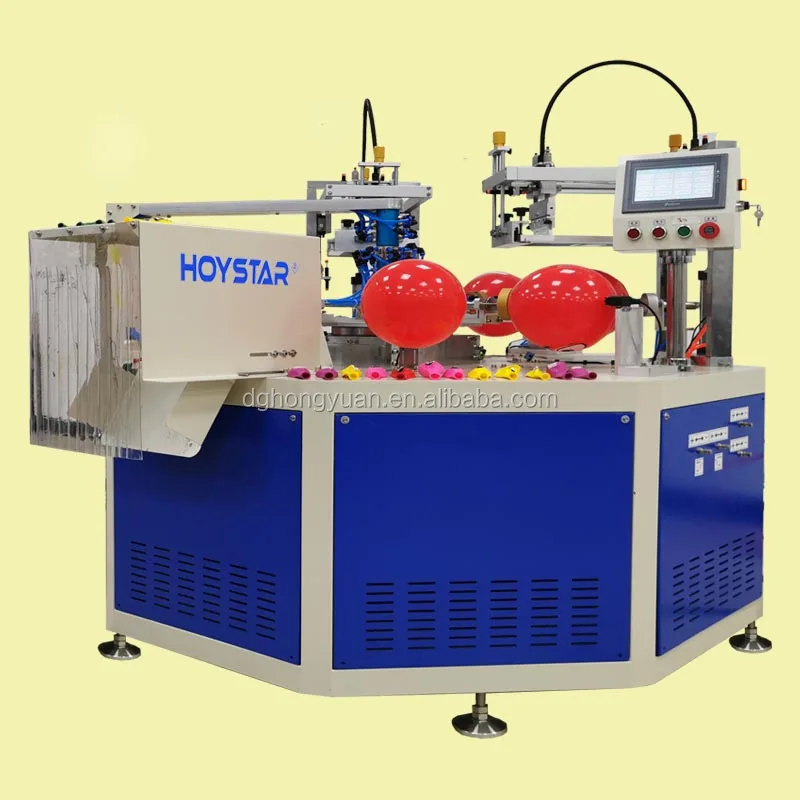 2 color latex ballon printer screen printing machine for sale