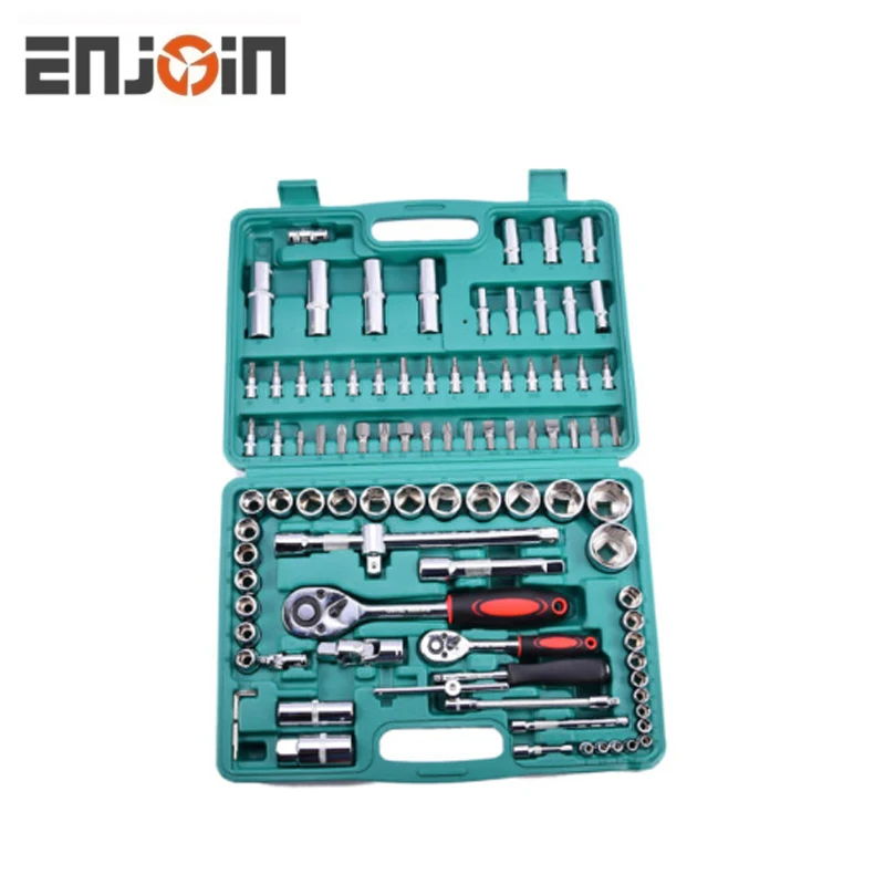 ENJOIN Hand Tools Impact Socket Sets - 92PCS Amazon & eBay hot