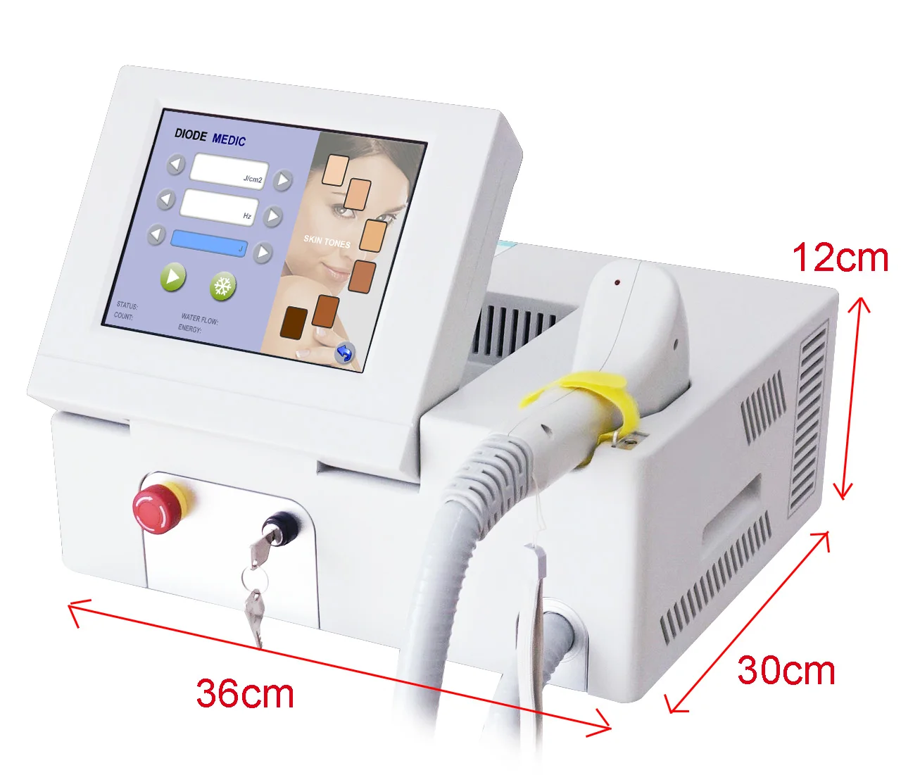 Epilation laser 808 doide hiar removal laser machine