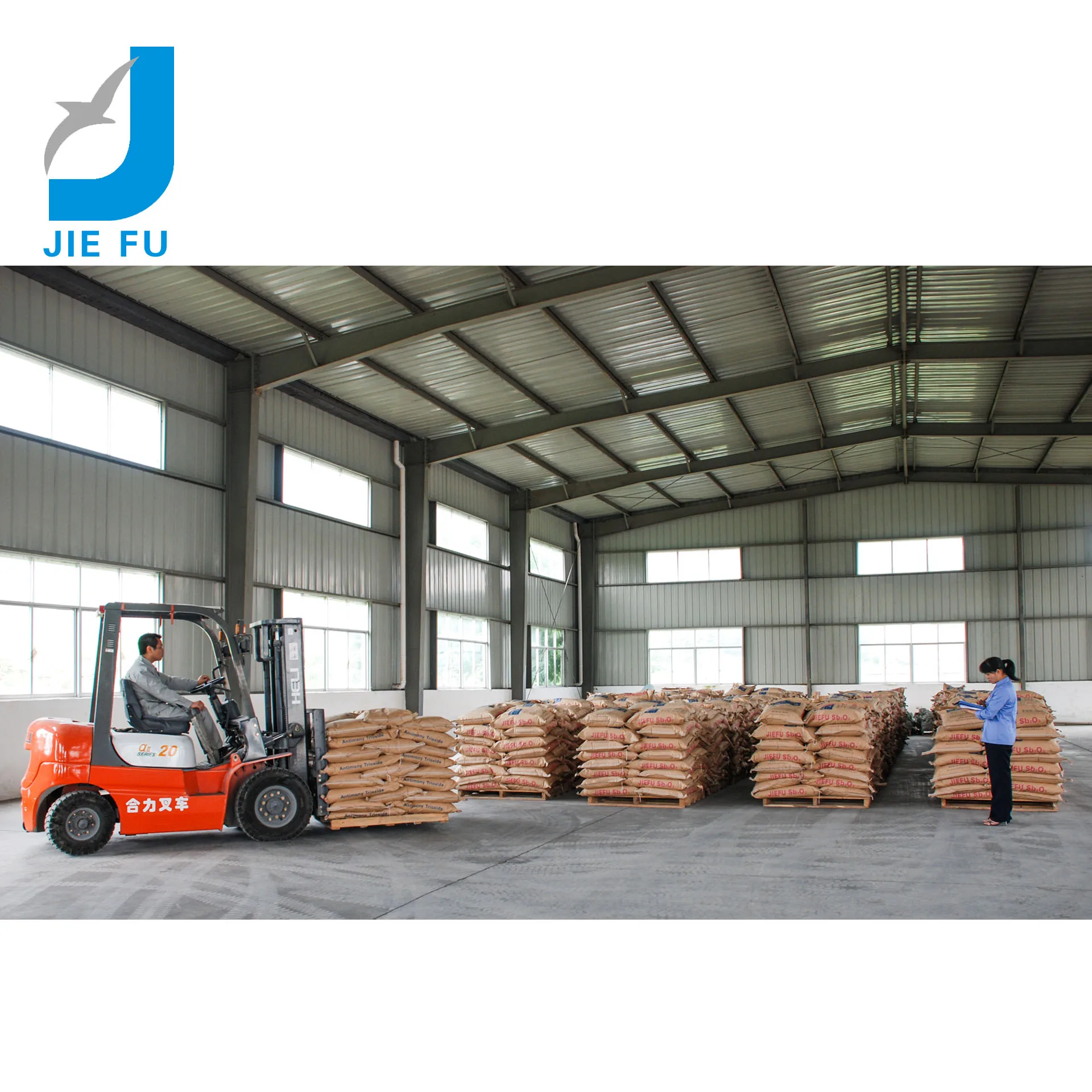 Jiefu Antimony Trioxide Grade99.5%